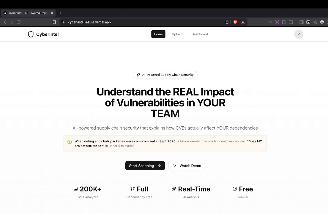 CyberIntel Summarizer